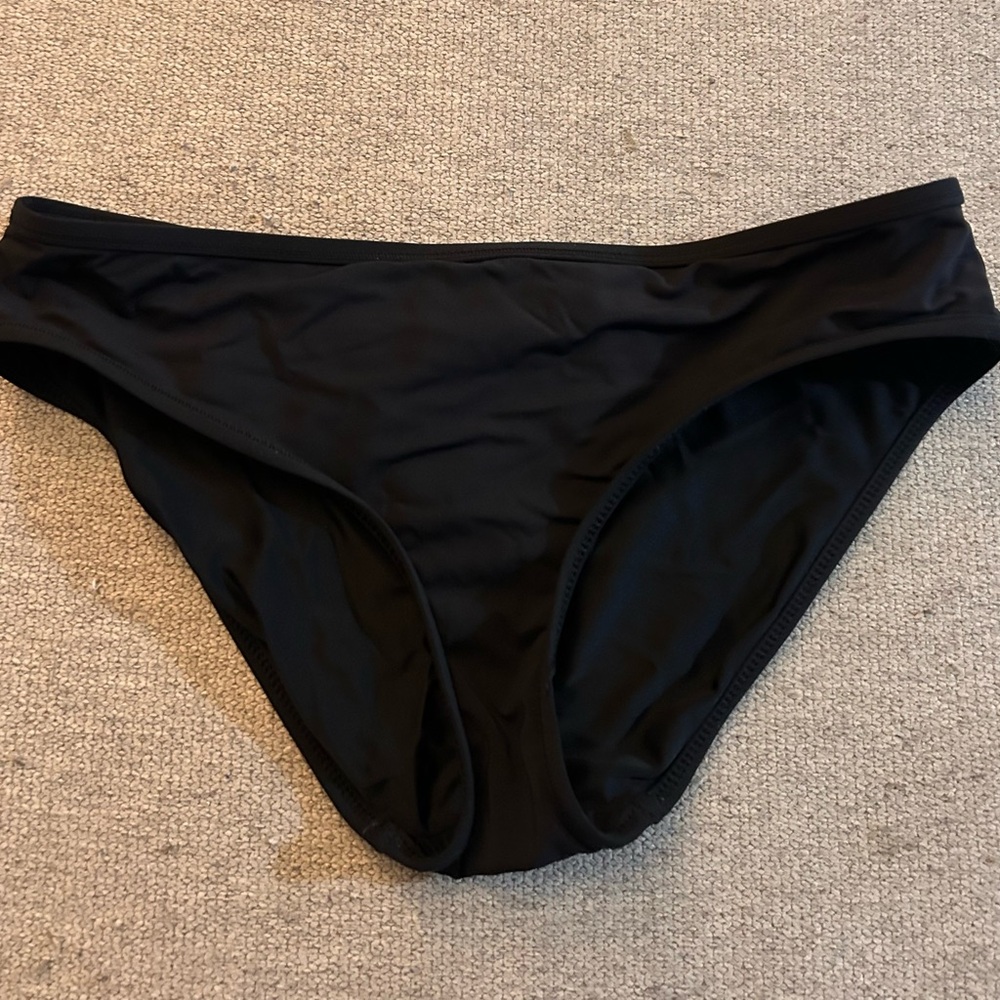 Alia Black Swim Bottoms